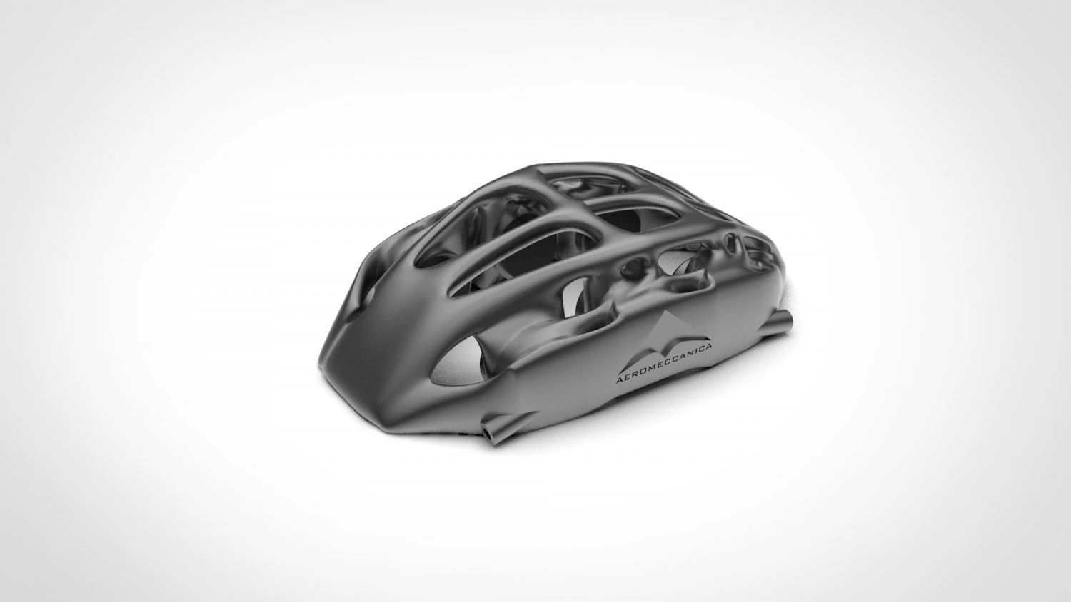 formula 1 le mans series racing brake caliper generative design and topology optimization 3D Model .c4d .max .obj .3ds .fbx .stl .blend