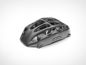 formula 1 le mans series racing brake caliper generative design and topology optimization 3D 모델