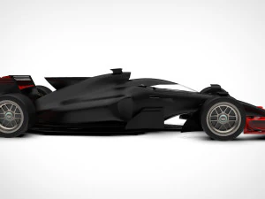 koncepcja formuły 1 2022 Model 3D