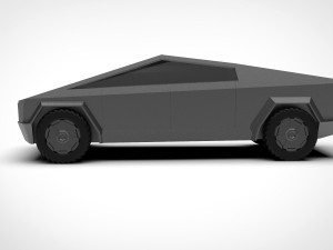 tesla cybertruck 3D Model