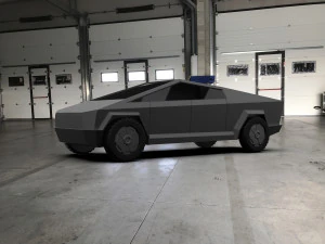 tesla cybertruck 3D Model