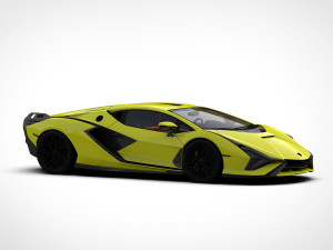lamborghini sian 2020 3D Model