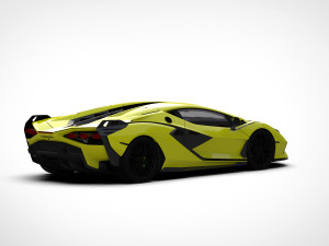 lamborghini sian 2020 3D Model