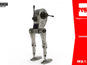 tactical robot 3D Model