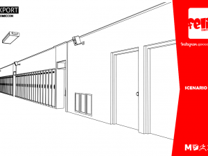 scenario school 3D Model