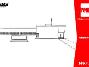 scenario school 3D Model