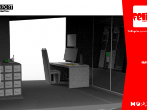 nave Modèle 3D
