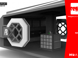 nave Modèle 3D
