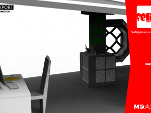 nave Modèle 3D
