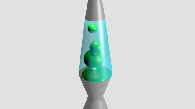 lava lamp 3D 모델 .c4d .max .obj .3ds .fbx .stl .blend 