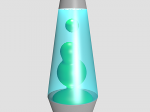 lava lamp 3D 모델