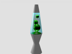 lava lamp 3D 모델