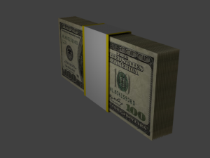 money 3Dモデル
