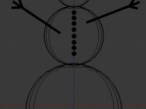 snowmen 3Dモデル