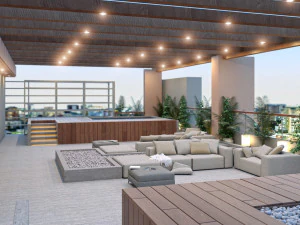 아파트 건물 3D 모델