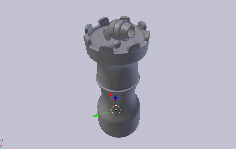tower cartoon 3D Model .c4d .max .obj .3ds .fbx .stl .blend 