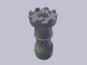 desenho animado da torre Modelo 3D
