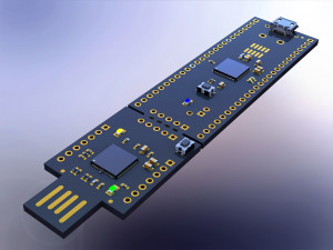 cy8ckit-049 prototyping kits Modèle 3D