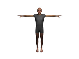 human charecter 3D Model