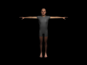 human charecter 3D Model