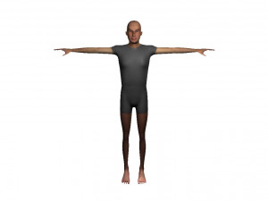 human charecter 3D Model