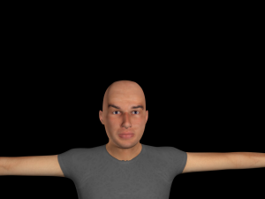 human charecter 3D Model