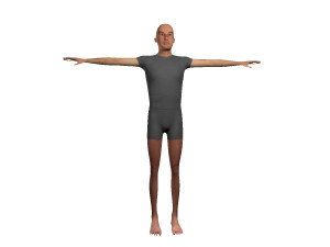 human charecter 3D Model