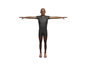 human charecter 3D Model