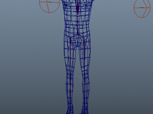 human charecter 3D Model