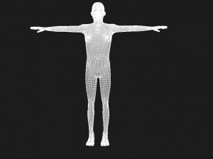human charecter 3D Model
