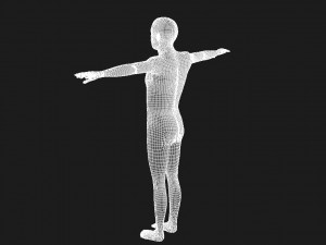 human charecter 3D Model