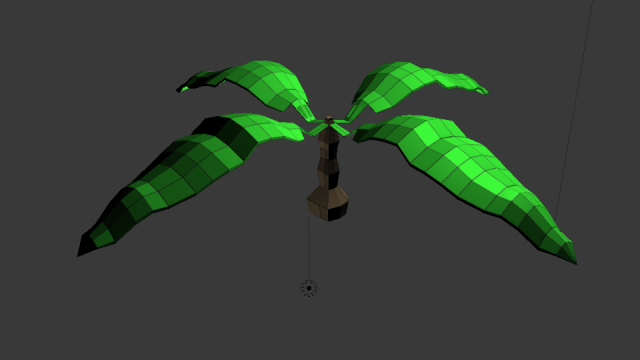 low-poly plant by eh-sora Model 3D .c4d .max .obj .3ds .fbx .stl .blend 