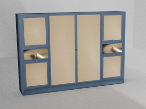 wardrobe 3D 모델