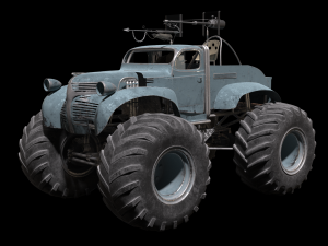 bigfoot monster truck Modèle 3D
