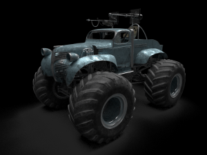 bigfoot monster truck Modèle 3D