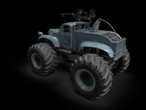 bigfoot monster truck Modèle 3D