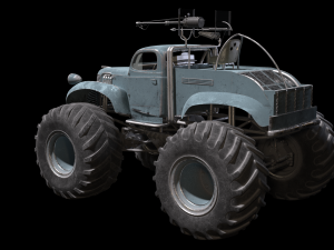 bigfoot monster truck Modèle 3D