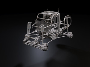 bigfoot monster truck Modèle 3D