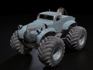 bigfoot monster truck Modèle 3D