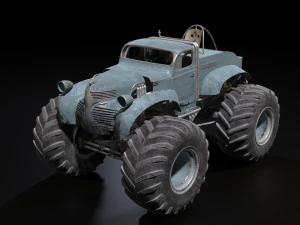 ビッグフットモンスタートラック 3Dモデル