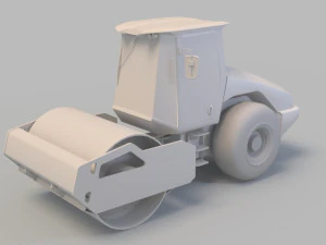 compactor jcb vm117 3D Model