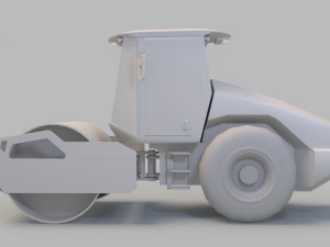 compactor jcb vm117 3D Model