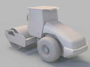 compactor jcb vm117 3D Model