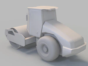 compactor jcb vm117 3D Model