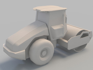 compactor jcb vm117 3D Model