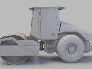compactor jcb vm117 3D Model