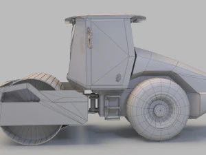 compactor jcb vm117 3D Model