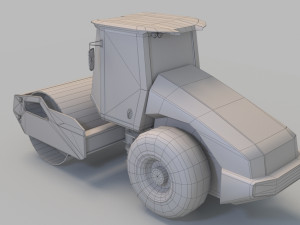 compactor jcb vm117 3D Model