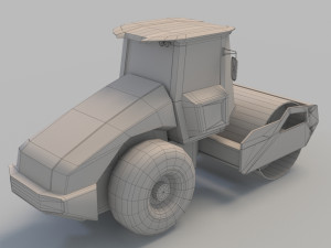 compactor jcb vm117 3D Model