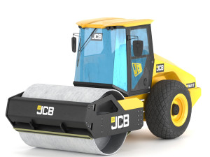 compactor jcb vm117 3D Модель